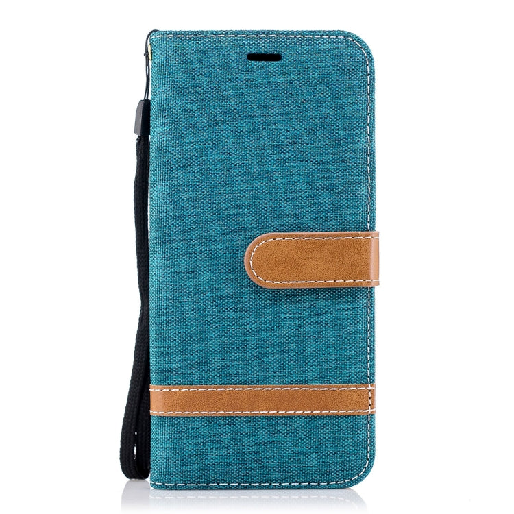 For Galaxy S9 Denim Texture TPU + PU Horizontal Flip Leather Case with Holder & Card Slots & Wallet & Lanyard