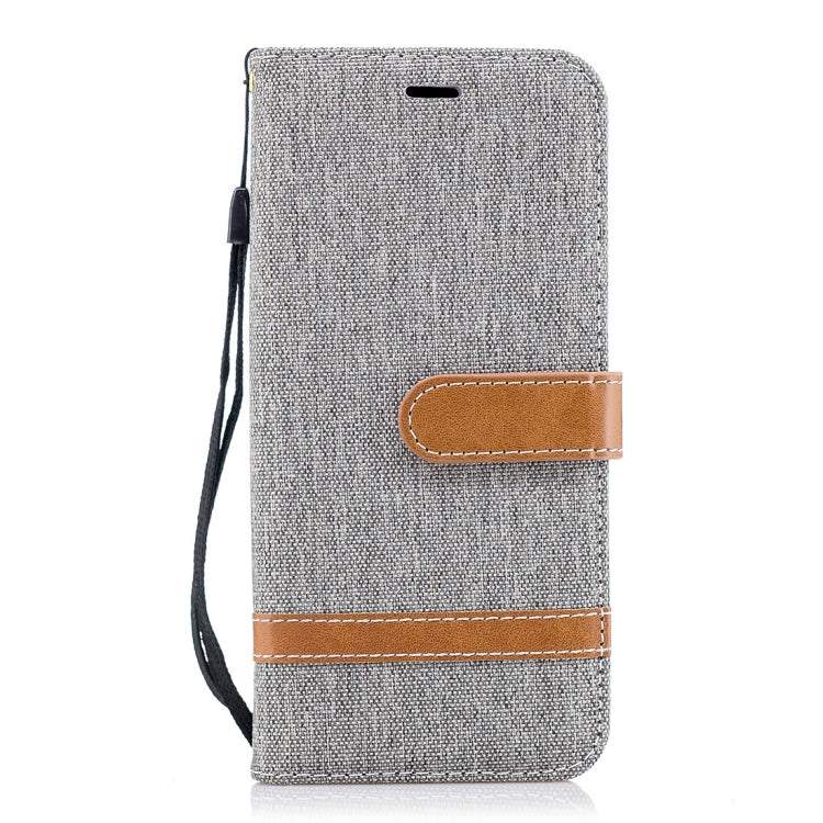 For Galaxy S9 Denim Texture TPU + PU Horizontal Flip Leather Case with Holder & Card Slots & Wallet & Lanyard