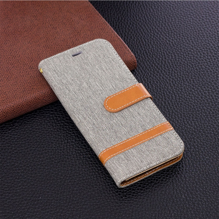 For Galaxy S9 Denim Texture TPU + PU Horizontal Flip Leather Case with Holder & Card Slots & Wallet & Lanyard