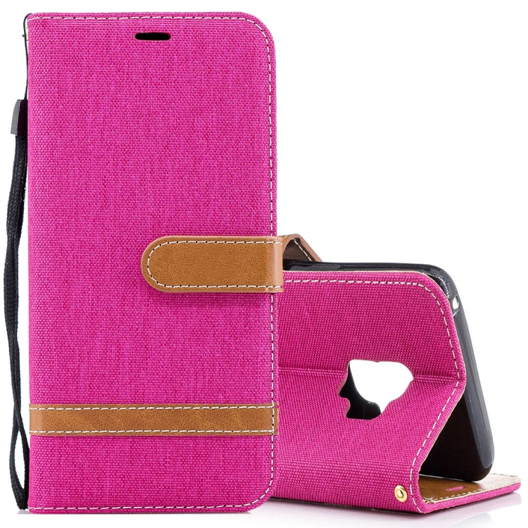 For Galaxy S9 Denim Texture TPU + PU Horizontal Flip Leather Case with Holder & Card Slots & Wallet & Lanyard