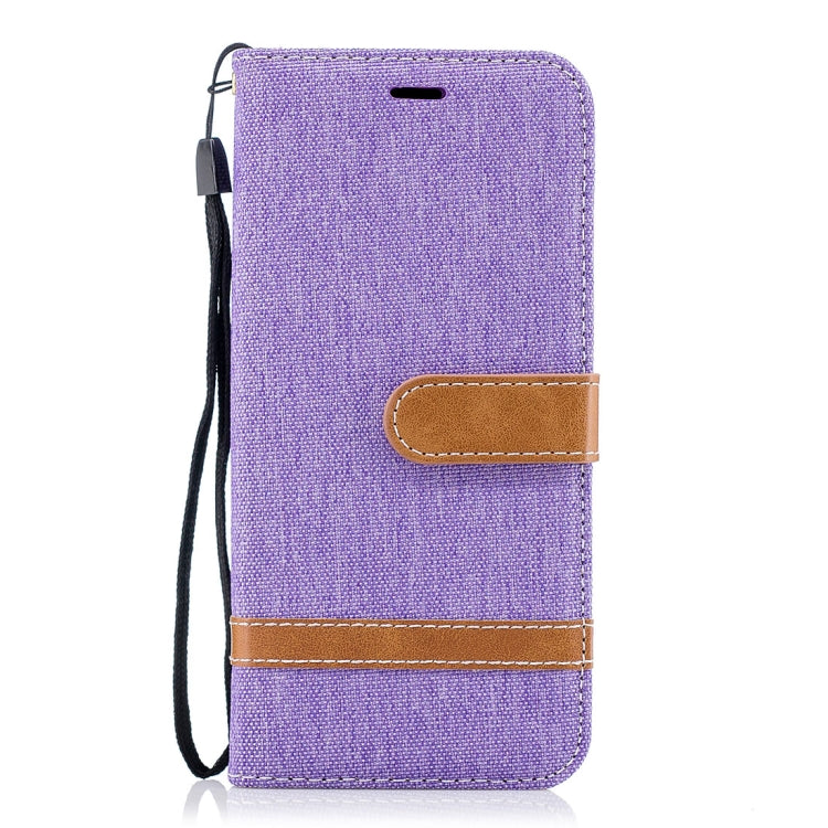 For Galaxy S9 Denim Texture TPU + PU Horizontal Flip Leather Case with Holder & Card Slots & Wallet & Lanyard