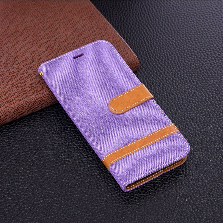 For Galaxy S9 Denim Texture TPU + PU Horizontal Flip Leather Case with Holder & Card Slots & Wallet & Lanyard