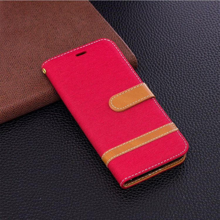 For Galaxy S9 Denim Texture TPU + PU Horizontal Flip Leather Case with Holder & Card Slots & Wallet & Lanyard