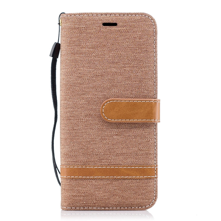 For Galaxy S9 Denim Texture TPU + PU Horizontal Flip Leather Case with Holder & Card Slots & Wallet & Lanyard