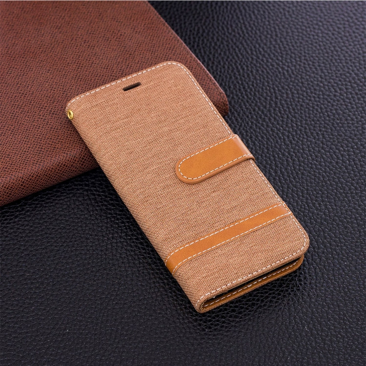 For Galaxy S9 Denim Texture TPU + PU Horizontal Flip Leather Case with Holder & Card Slots & Wallet & Lanyard