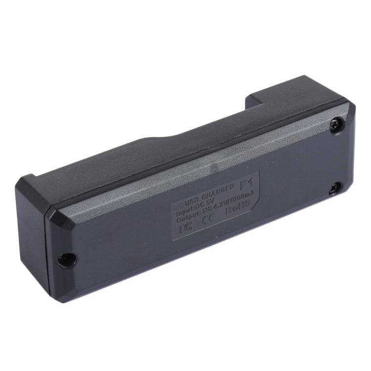 Canadd F1 Fast USB Lithium Battery Charger for 3.7V Rechargeable Battery Li-Ion IMR 18650, 18490, 18350, 17670, 17500, 16340(RCR123), 14500, 10440