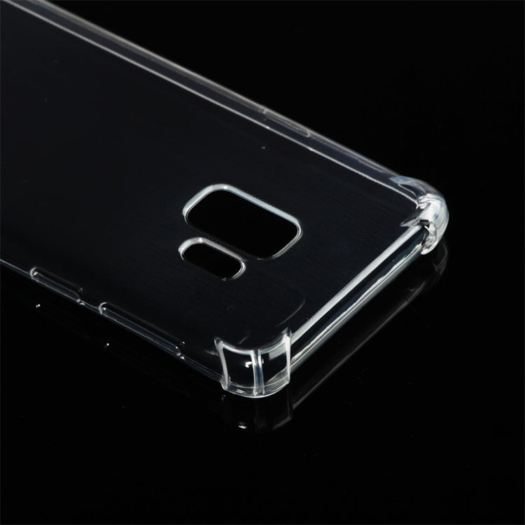 Shockproof TPU Protective Case for Galaxy S9 (Transparent)