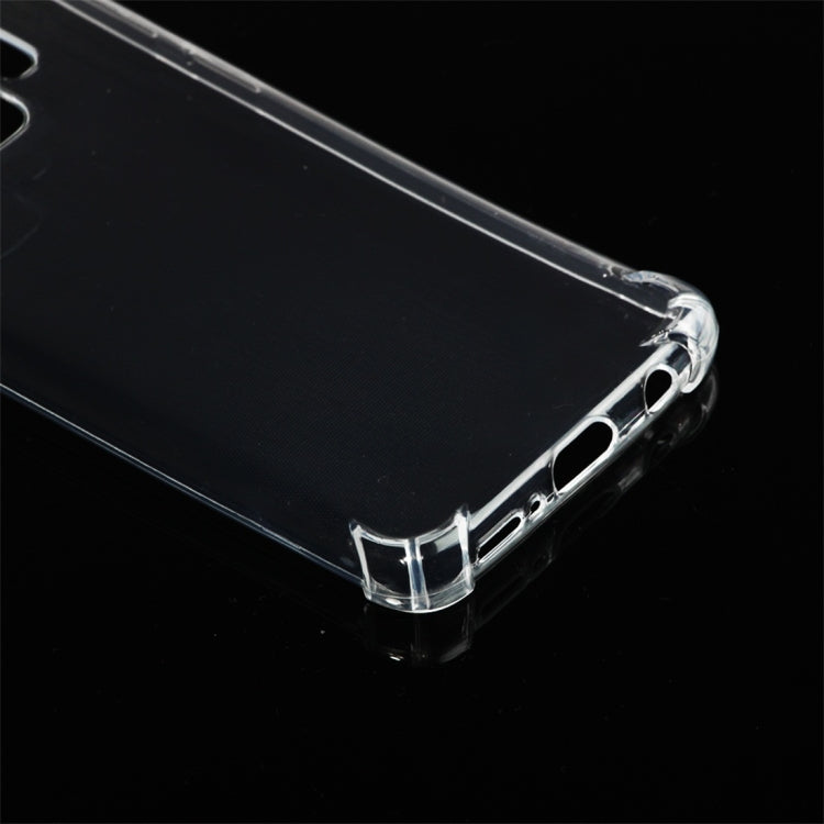 Shockproof TPU Protective Case for Galaxy S9 (Transparent)