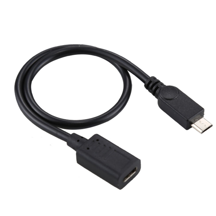 4 PCS USB-C / Type-C Female to Micro USB (Straight / Up / Down / Left Angle) Male Adapter Cable, Length: about 30cm, For Samsung, Huawei, Xiaomi, HTC, Meizu, Sony and other Smartphones