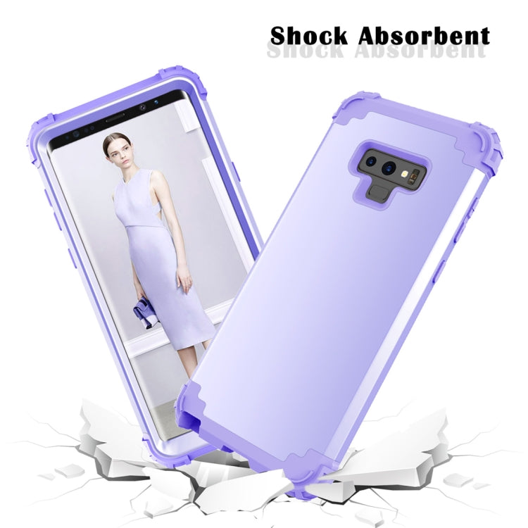 Shockproof 3 in 1 No Gap in the Middle Silicone + PC Case for Galaxy Note9