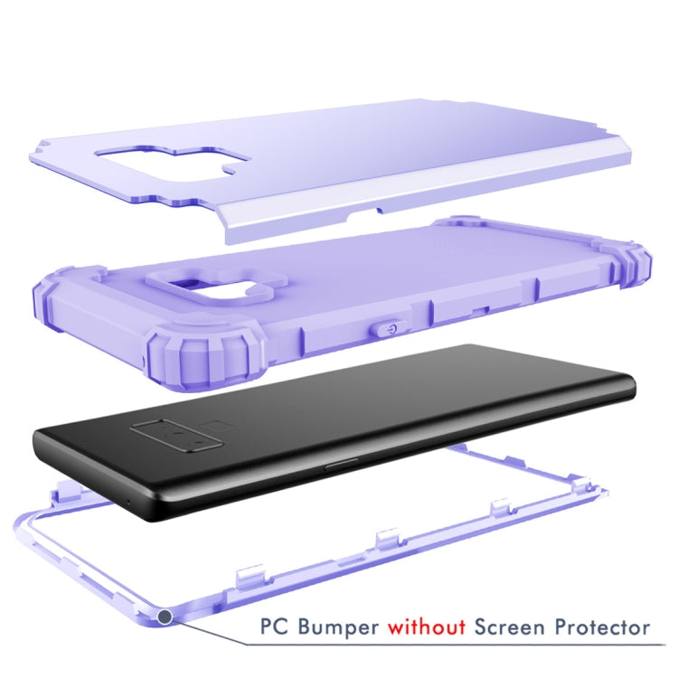 Shockproof 3 in 1 No Gap in the Middle Silicone + PC Case for Galaxy Note9