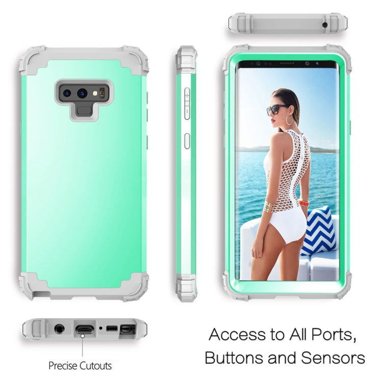 Shockproof 3 in 1 No Gap in the Middle Silicone + PC Case for Galaxy Note9