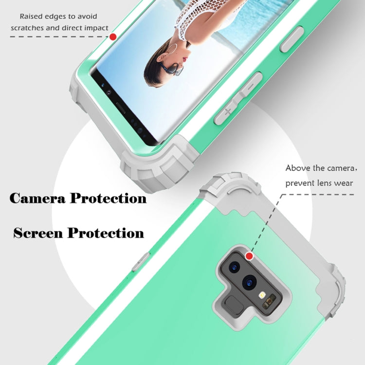 Shockproof 3 in 1 No Gap in the Middle Silicone + PC Case for Galaxy Note9