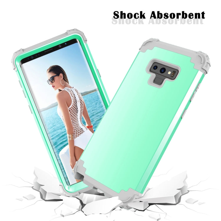 Shockproof 3 in 1 No Gap in the Middle Silicone + PC Case for Galaxy Note9