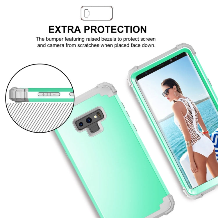 Shockproof 3 in 1 No Gap in the Middle Silicone + PC Case for Galaxy Note9