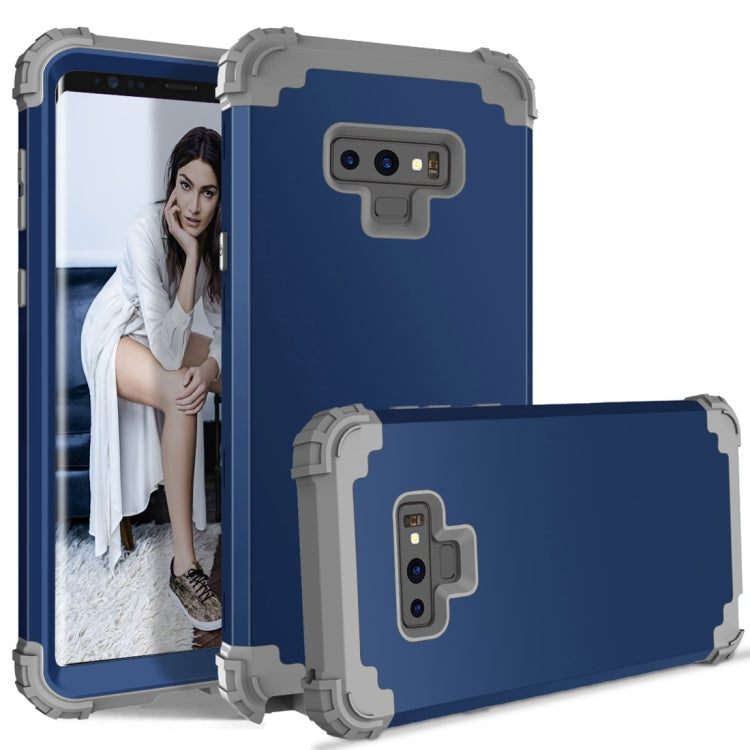 Shockproof 3 in 1 No Gap in the Middle Silicone + PC Case for Galaxy Note9