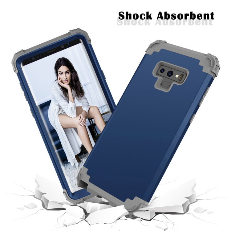 Shockproof 3 in 1 No Gap in the Middle Silicone + PC Case for Galaxy Note9