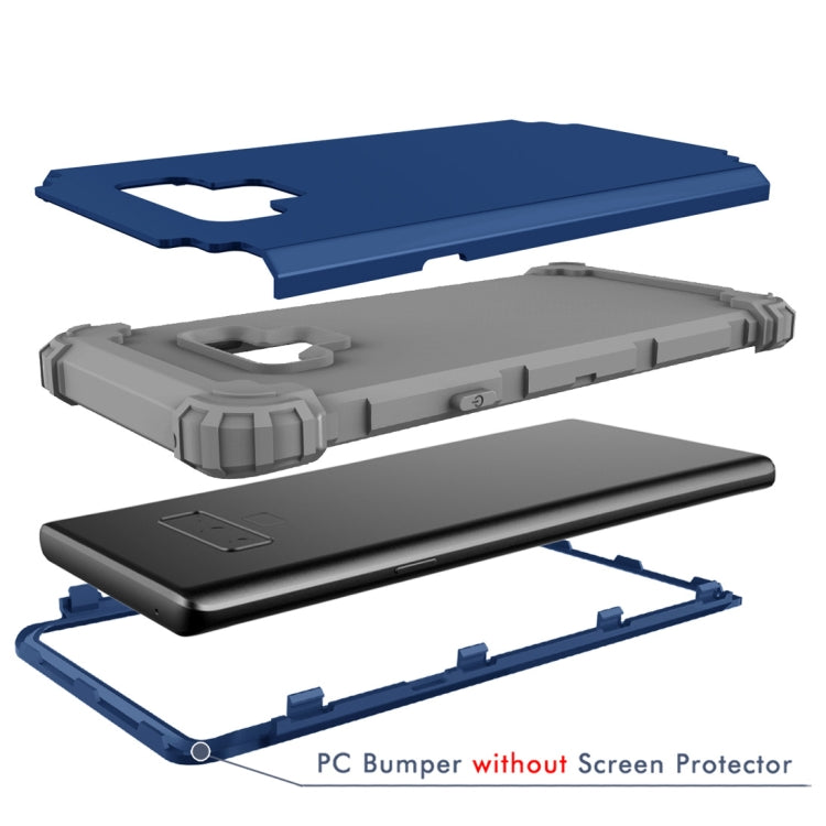 Shockproof 3 in 1 No Gap in the Middle Silicone + PC Case for Galaxy Note9