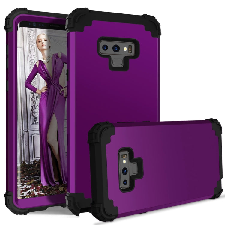 Shockproof 3 in 1 No Gap in the Middle Silicone + PC Case for Galaxy Note9