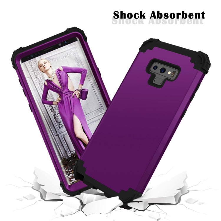 Shockproof 3 in 1 No Gap in the Middle Silicone + PC Case for Galaxy Note9