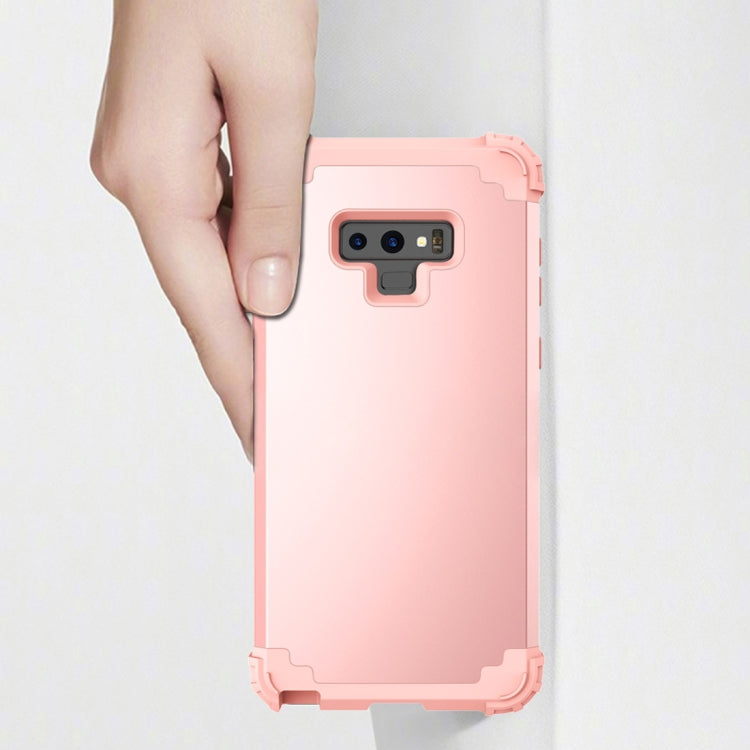 Shockproof 3 in 1 No Gap in the Middle Silicone + PC Case for Galaxy Note9