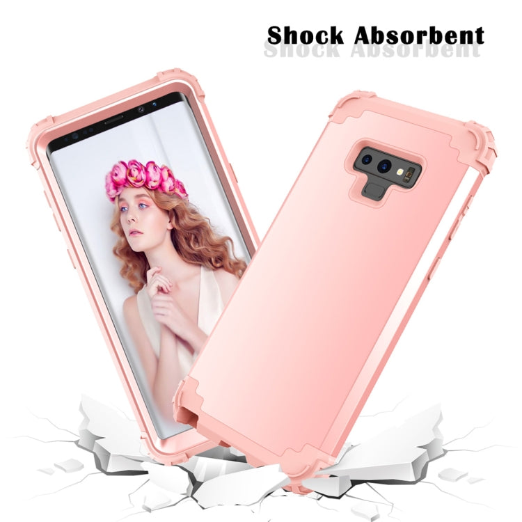 Shockproof 3 in 1 No Gap in the Middle Silicone + PC Case for Galaxy Note9
