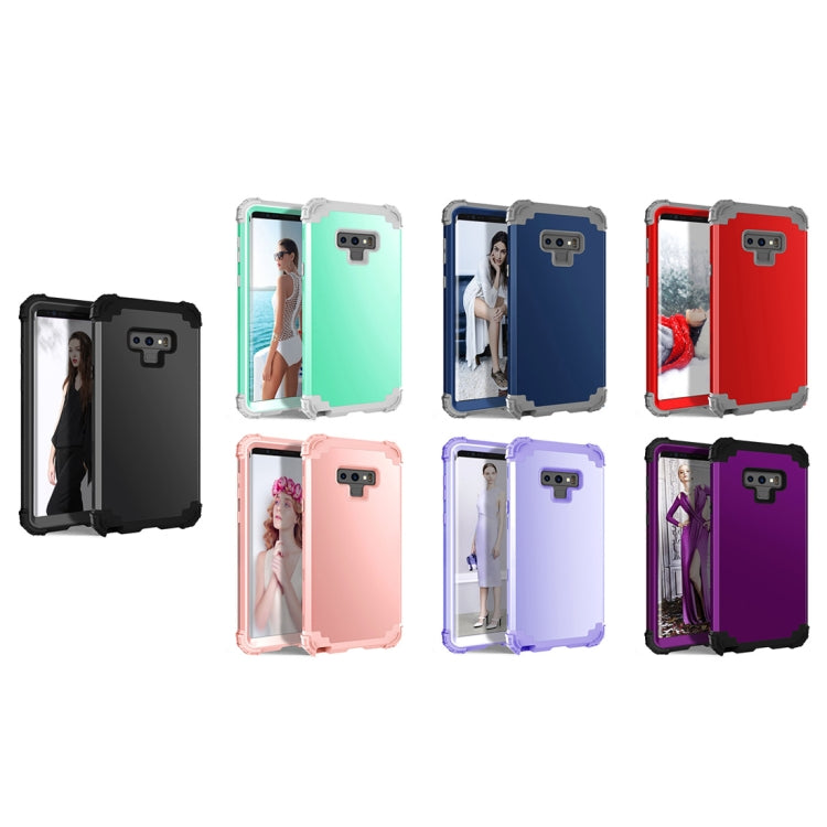 Shockproof 3 in 1 No Gap in the Middle Silicone + PC Case for Galaxy Note9