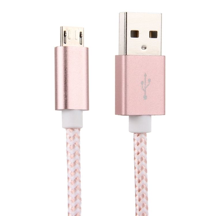 ULT-unite 2m Knit Texture USB 2.0 to Micro USB All-copper Wire Data Sync Charging Cable, For Samsung / Huawei / Xiaomi / Meizu / LG / HTC and Other Smartphones