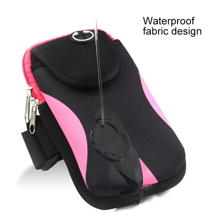 Multi-functional Sports Armband Waterproof Phone Bag for 5 Inch Screen Phone, Size: M