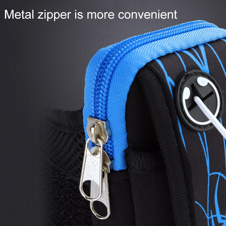 Multi-functional Sports Armband Waterproof Phone Bag for Under 6 Inch Screen Phone, Size: 19x11cm