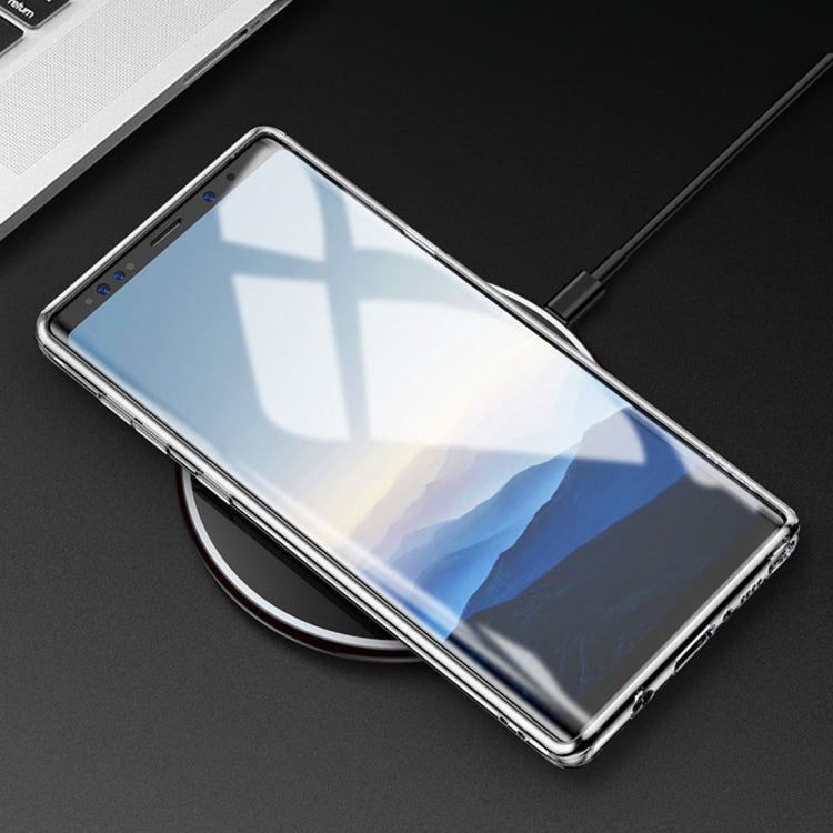 TOTUDESIGN Shockproof TPU Case for Galaxy Note9(Transparent)