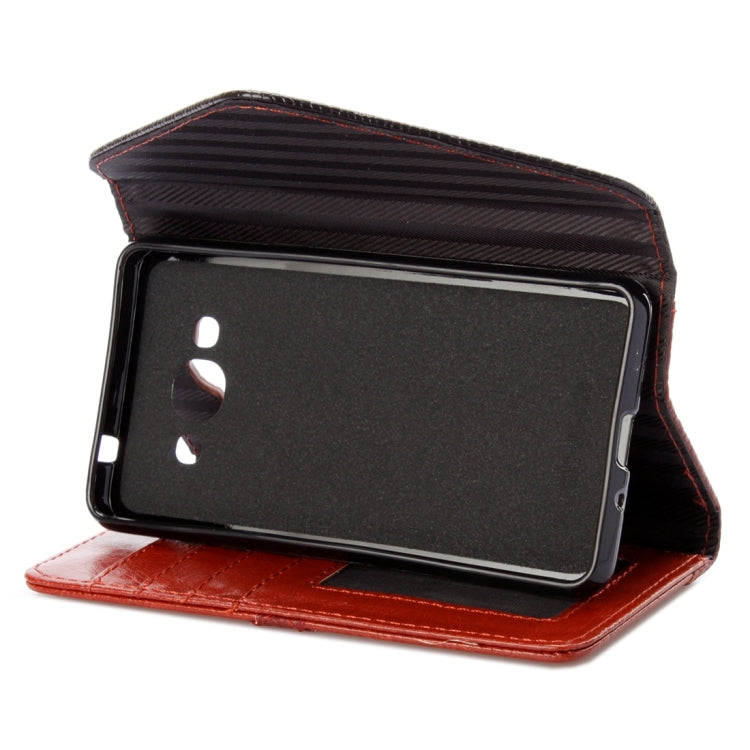 For Galaxy J3 Pro / J311 Envelope Style Litchi Texture Horizontal Flip Leather Case with Magnetic Buckle & Holder & Card Slots & Photo frame & Wallet