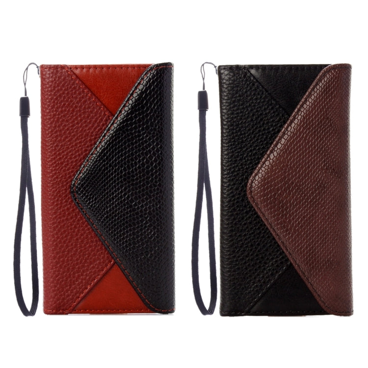 For Galaxy J3 Pro / J311 Envelope Style Litchi Texture Horizontal Flip Leather Case with Magnetic Buckle & Holder & Card Slots & Photo frame & Wallet