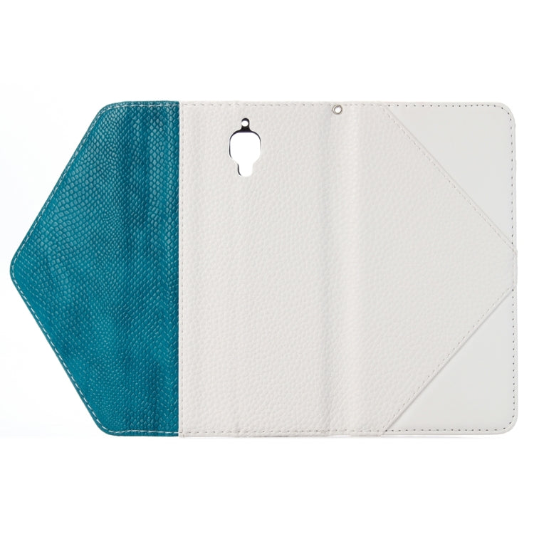 For OnePlus 3 Envelope Style Litchi Texture Horizontal Flip Leather Case with Magnetic Buckle & Holder & Card Slots & Photo frame & Wallet