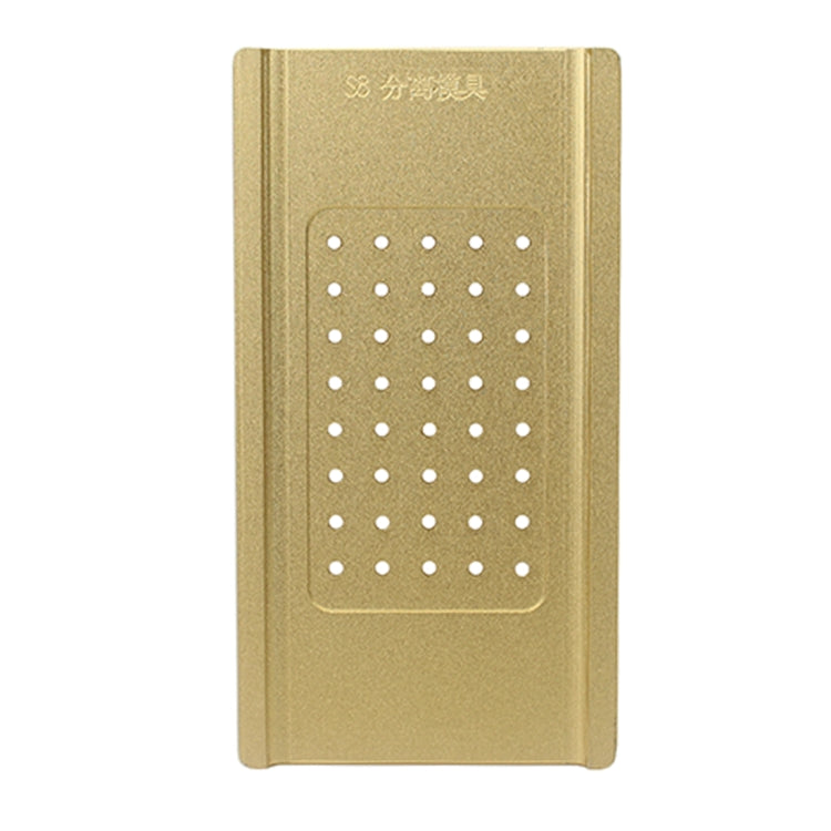 JIAFA for Galaxy S8 / G950 Aluminium Precision Screen Separation Mould Molds, Must Use with Screen Separating Machine(Gold)