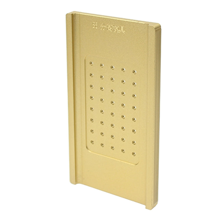JIAFA for Galaxy S8 / G950 Aluminium Precision Screen Separation Mould Molds, Must Use with Screen Separating Machine(Gold)