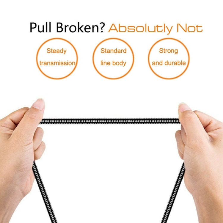 Multi-functional Metal Soft Hose Palm Holder Micro USB to USB Data Charging Cable with Flexible Desk / Car Dock Function, For Samsung, HTC, Sony, Lenovo, Huawei, and other Smartphones