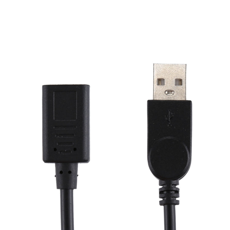 USB-C / Type-C Female to USB 2.0 Male Adapter Cable, Total Length: 33cm