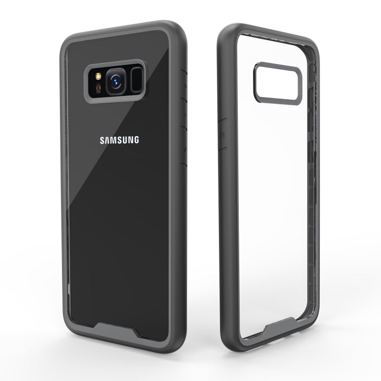 Two-color Anti-drop Acrylic PC Protective Case for Galaxy S8+