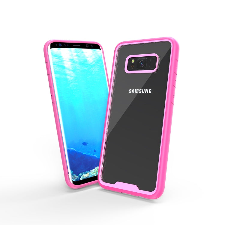 Two-color Anti-drop Acrylic PC Protective Case for Galaxy S8+