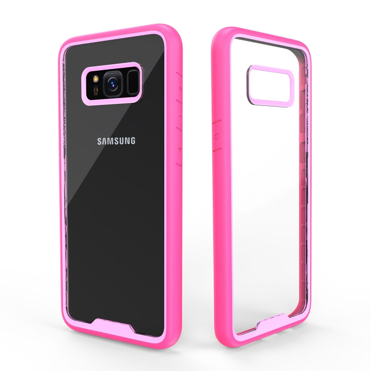 Two-color Anti-drop Acrylic PC Protective Case for Galaxy S8+