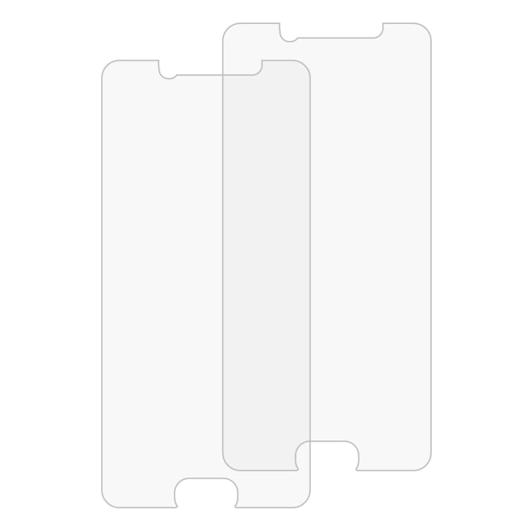 2 PCS For Galaxy C5 / C500 0.26mm 9H Surface Hardness 2.5D Explosion-proof Tempered Glass Screen Film