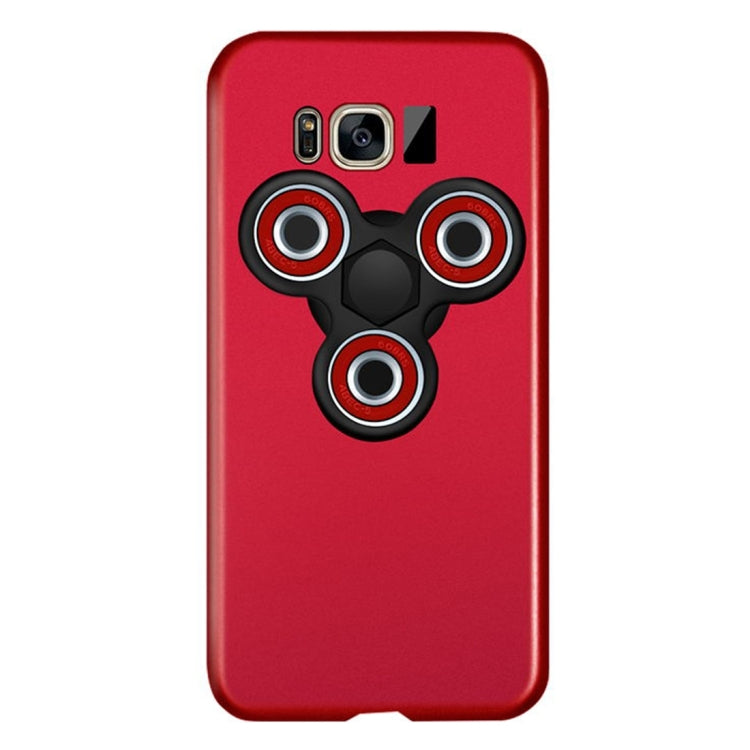 For Galaxy S8 Triangle Gyro EDC Fidget Hand Spinner Protective Back Cove Case