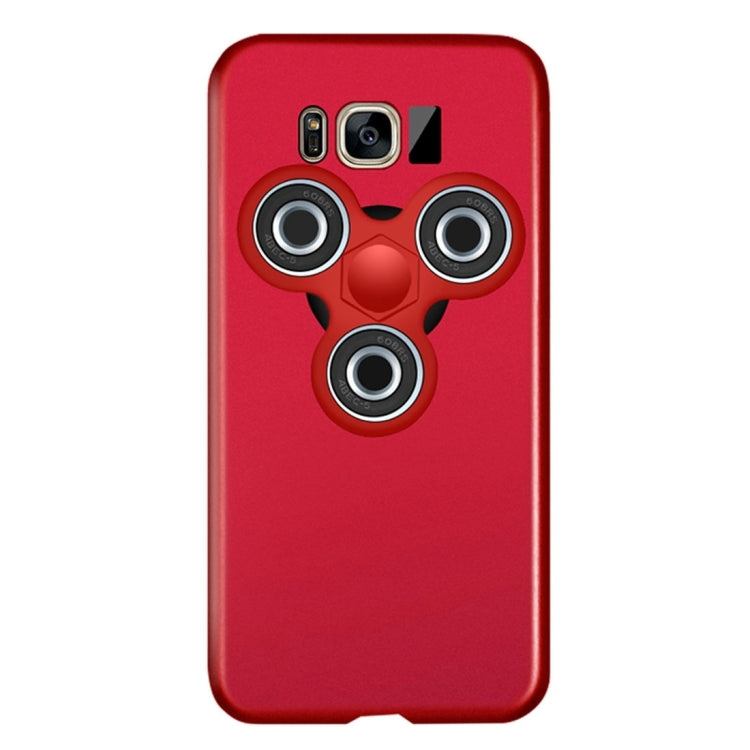 For Galaxy S8 Triangle Gyro EDC Fidget Hand Spinner Protective Back Cove Case