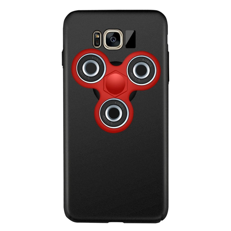 For Galaxy S8 + / G955 Triangle Gyro EDC Fidget Hand Spinner Protective Back Cove Case