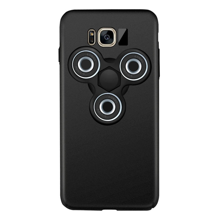 For Galaxy S8 + / G955 Triangle Gyro EDC Fidget Hand Spinner Protective Back Cove Case
