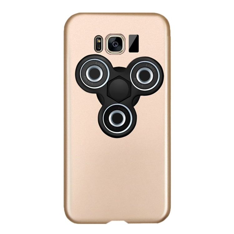 For Galaxy S8 + / G955 Triangle Gyro EDC Fidget Hand Spinner Protective Back Cove Case