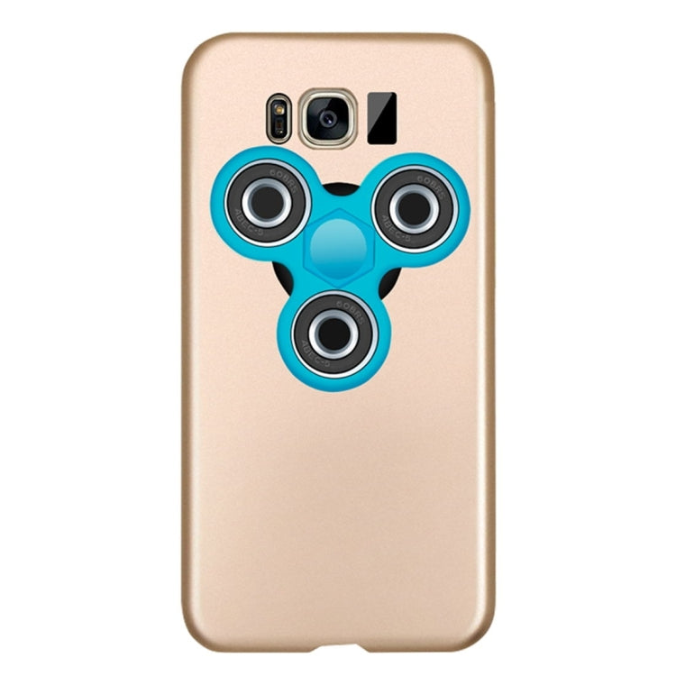 For Galaxy S8 + / G955 Triangle Gyro EDC Fidget Hand Spinner Protective Back Cove Case