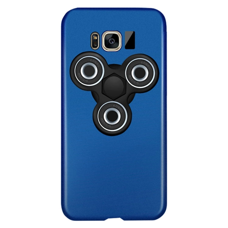 For Galaxy S8 + / G955 Triangle Gyro EDC Fidget Hand Spinner Protective Back Cove Case