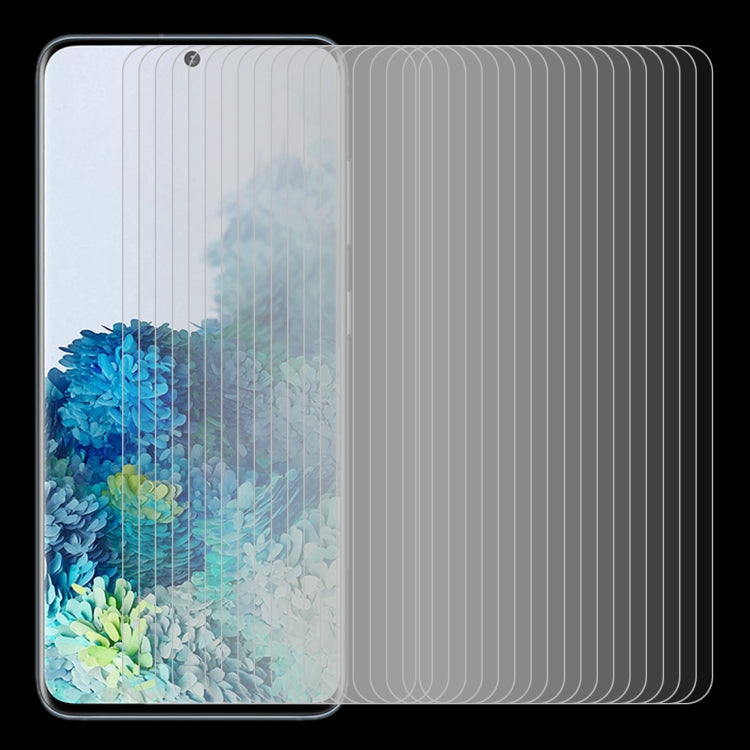 For Samsung Galaxy Xcover Pro 50 PCS 0.26mm 9H 2.5D Tempered Glass Film